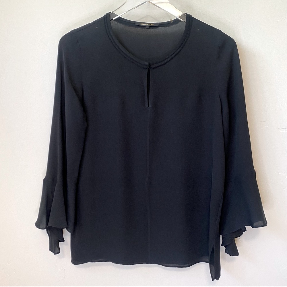 Kobi Halperin blouse  with Flared Sleeves
